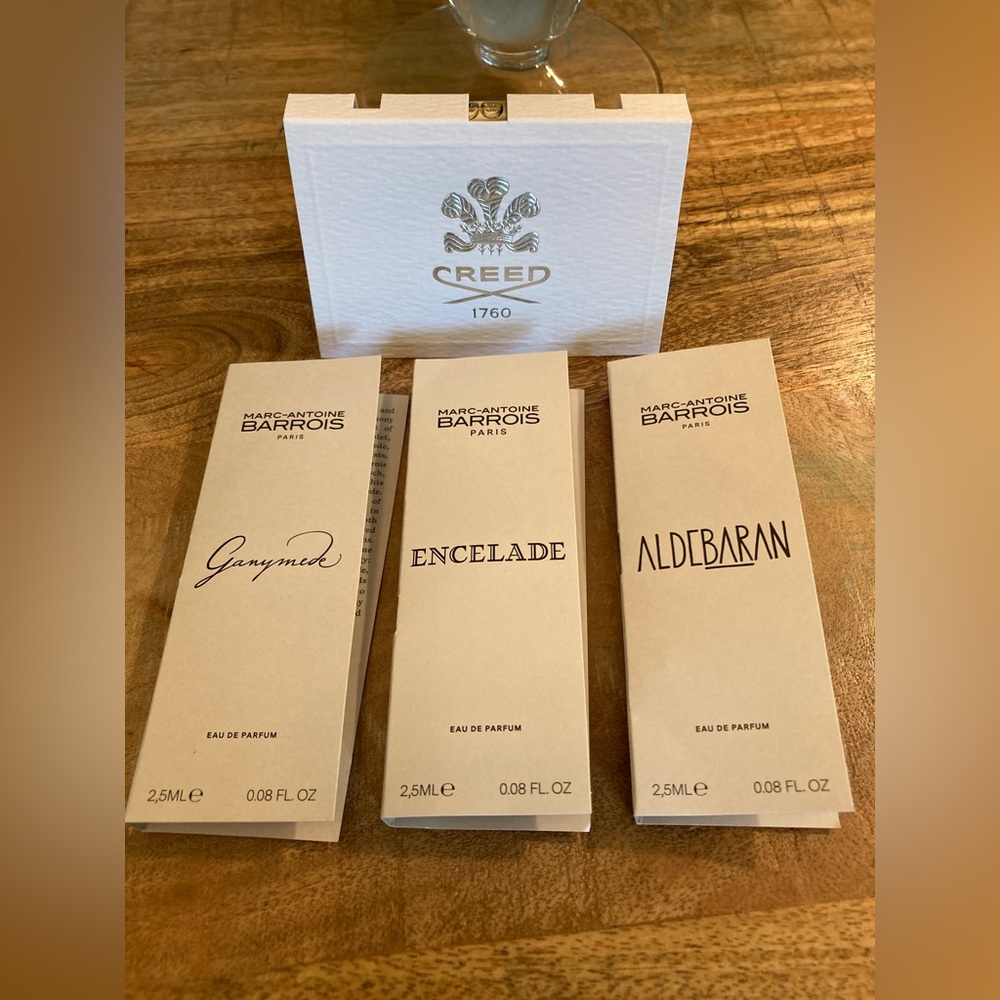 Creed Oud Zarian and Ganymede Bundle New